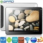 GPAD 9.7" Android 4.1 WiFi Bluetooth RAM 1GB 3G